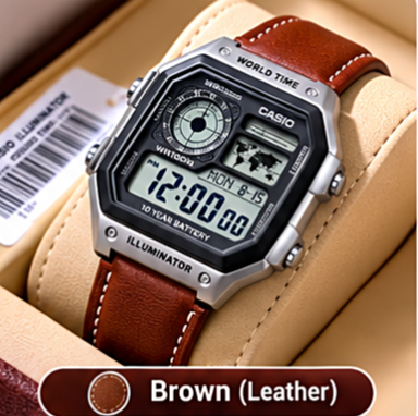 ⌚⌚ World Time Digital Watch 🌍✨